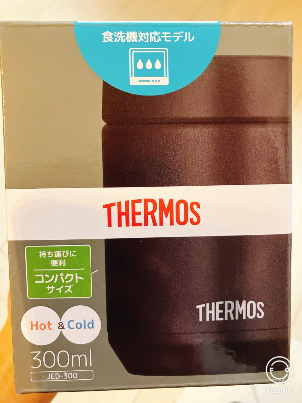 サーモス JED-300 300ml 食洗機対応モデルの外箱